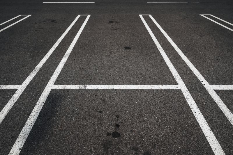 Asphalt Parking Lot Sealing detail